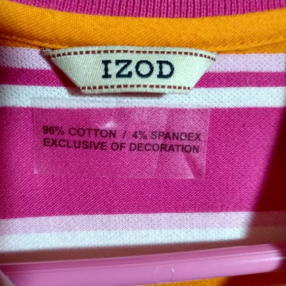 Striped Izod polo - Picture 3 of 3